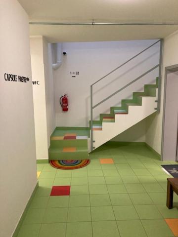 Capsule Hostel Andel Centre Spirit Prague Extérieur photo