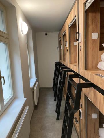 Capsule Hostel Andel Centre Spirit Prague Extérieur photo